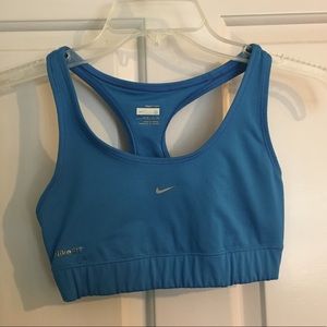 Nike Blue Sports Bra (Small)